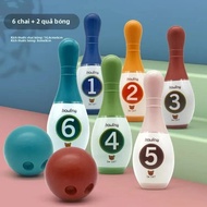 Bộ Trò Chơi Bowling Tương Tác Dành Cho Trẻ Em - Đồ Chơi Thể Thao Giải Trí Trong Nhà Ngoài Trời Dành 