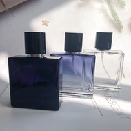30/50ML Azure Perfume Sub-bottling Screw Perfume Bottle Glass Spray Bottle Perfume Replacement Bottl
