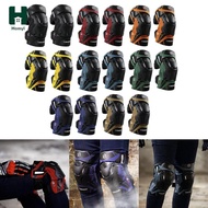 [Homyl] Motorcycle Elbow Knee ,Three Sections Knee Shin Guard Pads for Motorcycle