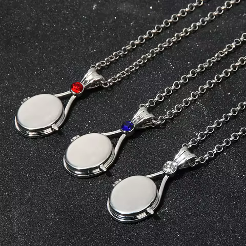 TV Show H2O Just Add Water Cosplay Necklace Mermaid Locket Pendant Necklace for Women Men Choker Jew