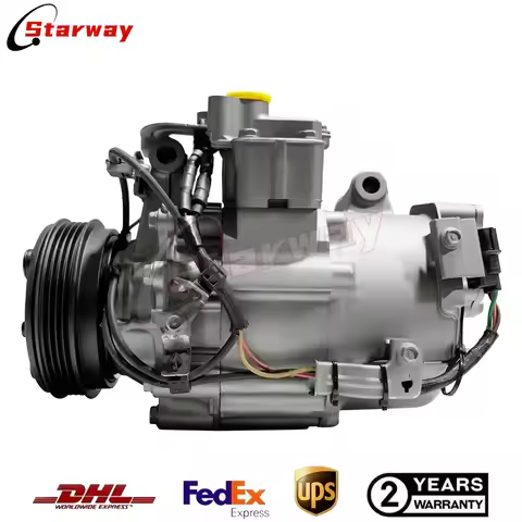 Reman A/C AC Compressor Fits Honda Civic Hybrid 1.5L 2012 2013 2014 2015 38810RW0A01 4219 HBC198 017