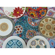 BIG CERAMIC PLATE 11 INCHES LARGE DINNER FRUITS PLATE 28CM TABLEWARE