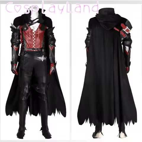 Game FFXVI FF16 Clive Rosfield Cosplay Costume Halloween Uniform Suit Men Carnival Party Outfits wit