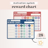 Bramble – Reward Chart for Kids | Reward Tracker | Visual Behaviour Chart | Reusable Motivation Tool