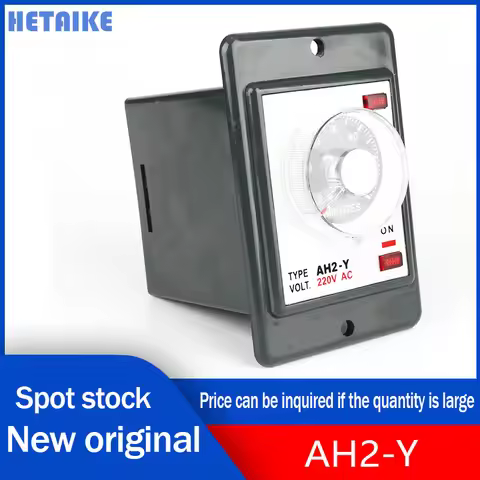 New and original Pointer type time relay AH2-Y AH2-Y2 AC 220V DC 12V 24V 8-pin