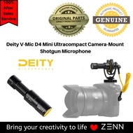 Deity V-Mic D4 Mini Ultracompact Camera-Mount Shotgun Microphone