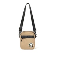 Aape BY *A BATHING APE® AAPE NOW Moon Face Patch Crossbody Bag Beige AAPBGM5203XXKBGX