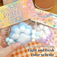 Cat Paw Slow Rebound Toy Cute Plush Cat Paw Squeeze Squishy Toy Children Decompression Toy