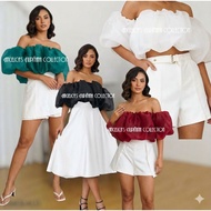 Tube top / bubble pop top / mesh top / party top