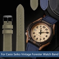 For Casio Forester FT-500WC Vintage Classic Forester Nylon Strap Watch Chain Seiko SKX007 SKX009 Can
