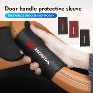 Car Gloves Inner Door Covers Handle Protector  For Honda Odyssey Insight Passport Vezel Pilot Stream Shuttle