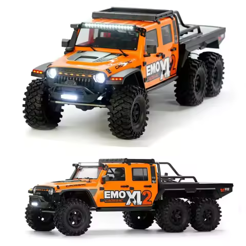 CROSSRC EMO XL2 1/8 Climbing Remote Control Car Brushed/Brushless/ATR 6X6 6WD RTR Differential Lock 