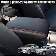 Mazda 6 (2005-2015) Armrest Leather Cover Mazda 6 Armrest Cover Accessories