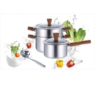 G.House Online KOCH KITCHEN ชุดเครื่องครัวสเตนเลส 6 ชิ้น APPLE ของแท้