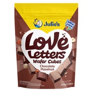 Julie's Wafer Cube Hazelnut 150gm