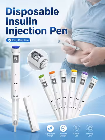 Injector Pen, Insulin Syringe Pen, Syringe Pen Insulin, Insulin Injector Pens, Portable for Outdoor