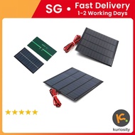 Solar Panel 6V 1W 2W 3W