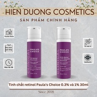 [Original dealer] Paula's Choice retinol essence 0.3% and 1% 30ml | Combination of Peptides & Vitami