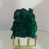 Malachite freeform Shape 0.1 kg With Metal Base