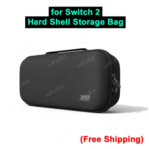 from Savage Raven Maxcarry Case for Switch 2 Game Consoles Compatible with Skull & Co. NeoGrip,GripC
