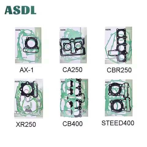 Motorcycle Overhaul Gasket for Honda AX-1 NX250 CA250 Rebel NX CA CBR 250 CB 400 XR250 XL250 CBR250 