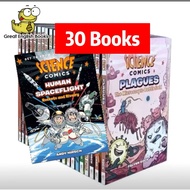 (In Stock) 30 Books หนังสือการ์ตูนแนววิทยาศาสตร์ Science Comics กระดาษมันอย่างดี หนังสือการ์ตูน หนั