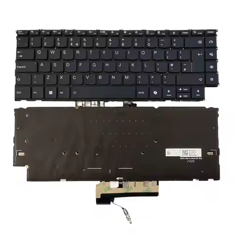 New UK Layout For Lenovo YOGA 9 14 Backlight Blue Grey Laptop Keyboard Original SG-5840-2BA SN21M774