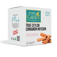 APURVA GARDENS HERBALS True Ceylon Cinnamon Infusion 2g x 21 Tea Bags