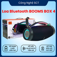 ( GIÁ RẺ ) Loa Bluetooth Không dây Thế Hệ Mói Boombox 4 Size Lớn (180W Pin 24H Bluetooth 5.3 Mới