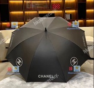 新款 CHANEL 香奈兒 直桿長傘1 防紫外線 遮陽傘 雨遮 防曬