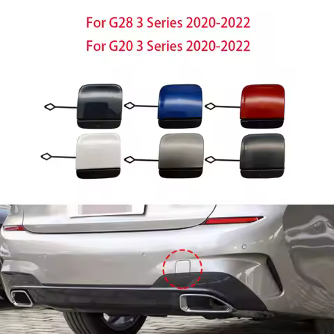 For BMW G20 M Sport Car rear Bumper Tow Hook Cover Cap For BMW 3 Series 2020-2022 320 325 330i M 511