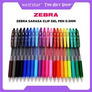 [Weststar] Zebra Sarasa Clip Gel Pen 0.5mm