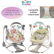Ingenuity Convertme Swing 2 Seat Electronic Baby Portable Swing