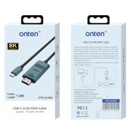 ONTEN TYPE-C TO HDMI 8K 1.8M BEST QUALITY