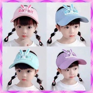 Rabbit Kids Hat Rabbit Kids Golf Hat Visor Kids Hat Sunshade Beach Hat