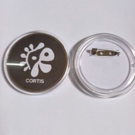Cortis Pin Badge Brooch pin 58mm