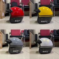 SGV TWO TONE HELMET SGV 2TONE 2 TONE HELMET TOPI KELEDAR SGV TWOTONE SIRIM CERTIFIED 2TONE SGV99ND S