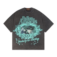 90s MOVIES "FALLEN ANGELS" OVERSIZE T-SHIRT BLACK WASHING Original