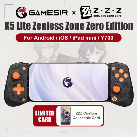 GameSir X5 Lite Zenless Zone Zero Edition Mobile Gamepad for iPhone 17 16 15 Android iPad Mini Y700 