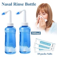 Nasal Cleaner for Adults & Kids Nasal Irrigation Pot Gentle Sinus Wash Bottle for Nasal Cavity Care