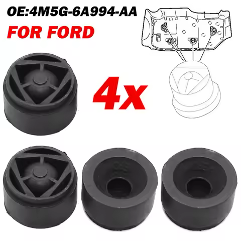 4PCS For Ford Focus II 2004-2011 4M5G6A994AA 1434444 Protective Cover Under Guard Plate Car Engine R