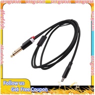 【D&F】USB C To Dual 6.35Mm Audio Stereo Cable Type C To Dual 6.35Mm Audio Cord for Smartphone Multime