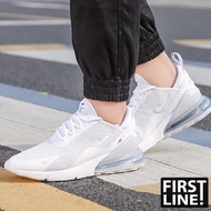 Nike Air Max 270 All White Knitting Male Female Running Shoes Leisure Max270 Sports Training Jogging Sneakers Low Casual