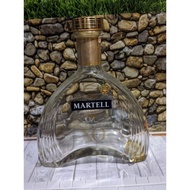 ALN - PROMO !!! BOTOL BEKAS MINUMAN IMPORT MARTELL XO UKURAN 1 LITER / HIASAN RUMAH / PAJANGAN / KOL