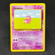 Vintage Pokemon TCG Slowpoke 55/62 1999 Fossil Unlimited Trading Card Game Collectibles