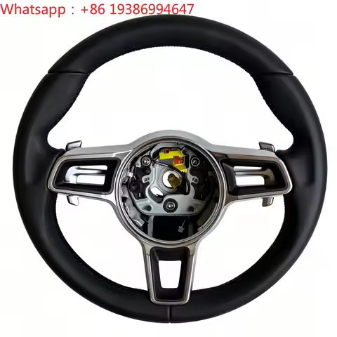 For Upgrade Leather Steering Wheel Without Buttons for Cayenne 957 911 991 991.1 991.2 992 993 996 9