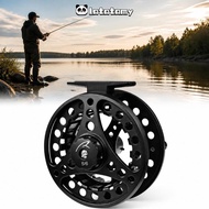 LATATPH Fly Fishing Reel, 5/6 WT Aluminum Alloy Fly Reel, Durable 85mm Diameter 2+1BB Bearings Fishi