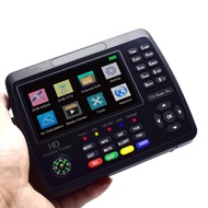 V10Pro 4.3Inch Satellite Finder Signal Meter HD Satellite TV Signal Finder DVB-S/S2/S2X/T/T2 COMBO D