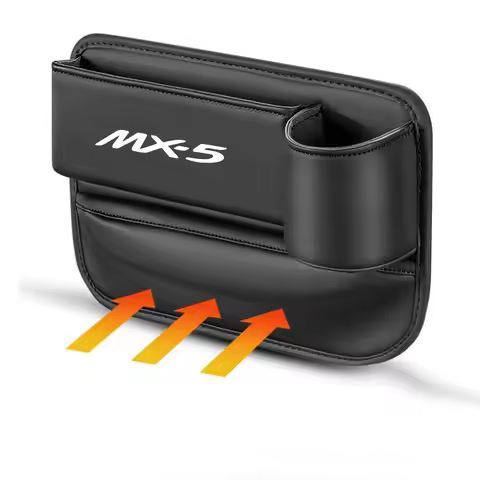 Car Storage And Finishing Leather Seat Gap Storage Box for Mazda MX-5 MX5 ND NB NC NA Miata MK 1 2 3