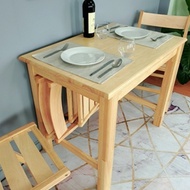 โต๊ะกินข้าวไม้ยางพารา ( มี 2 สีให้เลือก ) T-997-F